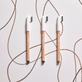 Deborah Milano Eyebrow Pencil, Pure Formula Organic 02 Brown, Highly Compatible Pen with Brush