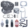 AUMEL 47mm Cylinder Piston Pin Ring Circlip Kit for Stihl