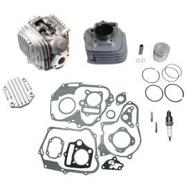 Unbranded Kayo Bull 125, Predator 125, 125cc Cylinder & Head Kit 52mm (see notes)