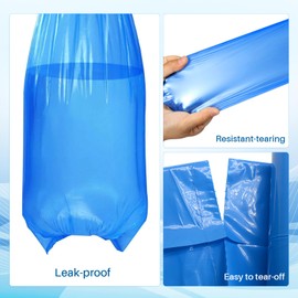 Diaper Refill Bags Compatible with Genie Easy Roll & Platinum Diaper Pails, 4 packs,120 Bags