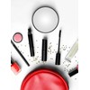 Macaki 30X Magnifying Mirror with Suction Cups and Tweezers Set,