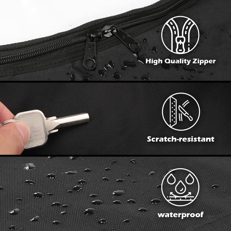 CHEDA UTV Fabric Rear Panel Waterproof PVC Compatible with 2016