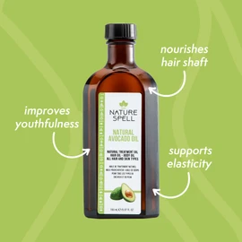 Nature Spell Avocado Oil for Hair & Scalp, Pre-Diluted Conditioning Oil to Nourish and Protect Roots and Strands, For All Hair Types, Vegan, 150ml