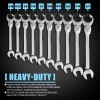 LOSCHEN SAE Flex-Head Ratcheting Wrench Combination Angle adjustable Wrench Set