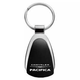 Chrysler Pacifica Tear Drop Key Ring (Black)