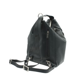VISCONTI Leather Backpack Style 18357 Navy