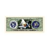 American Art Classics Seabee Million Dollar Bill in Currency Holder
