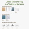 Avery Dissolvable Square Labels, Sure Feed Technology, 1" x 1",