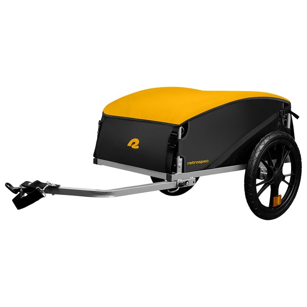 Retrospec Rover Hauler Cargo Bike Trailer | Folding Frame &