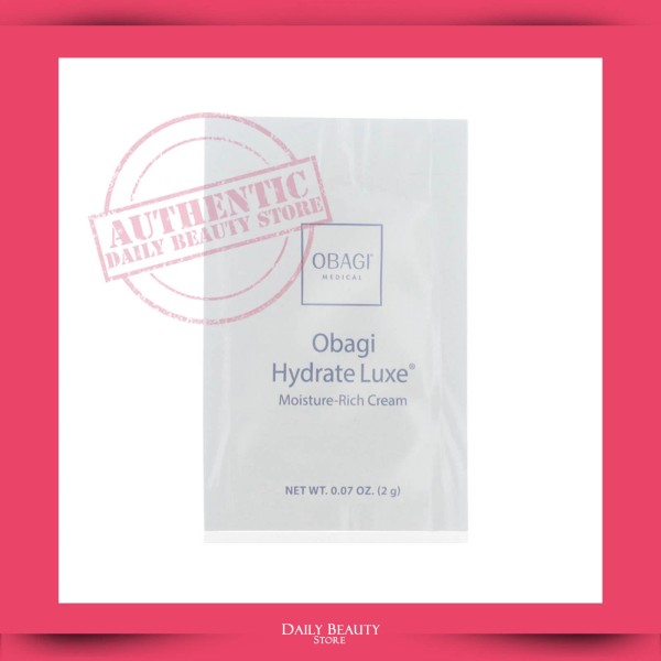Obagi Hydrate Luxe Moisture Rich Cream 2g 0.07oz 10 Samples