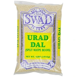 Swad Urad Dal Matpe Beans, Split, 4 Pound