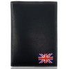 Moirento, UK Passport Cover - British, Union Jack, RFID Blocking,