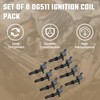 Viimepis Set of 8 FD508 Ignition Coil Pack Compatible with