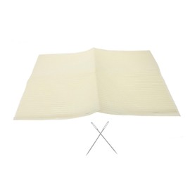 Hohopeti 1 Set Embroidery Fabric for Cross Stitch Gridding Cloth for Needlework DIY Crafts and Home Decoration