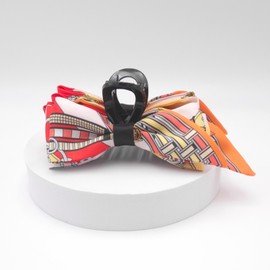 (2 types) Burnaby Elegance Scarf 3-tier ribbon pin color / (2종) 버나비 엘레강스 스카프 3단 리본 집게핀 컬러