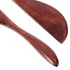 Yardwe Wooden Butter Knife Cheese Spreaders: 10pcs Jam Spreader Knives