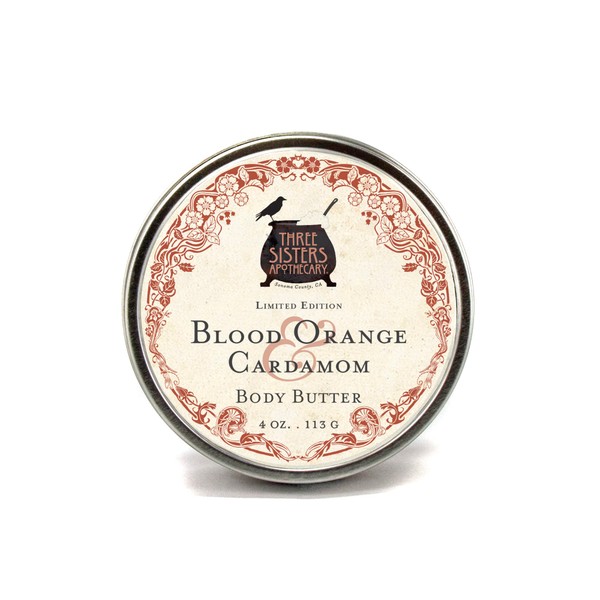 Three Sisters Apothecary 4 oz. Body Butters (Blood Orange)