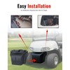 LUXEMOTO Front Bumper Cover for E-ZGO RXV, Plastic Guard Bumper