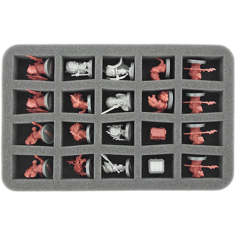 Feldherr Magnetic Box blue for 40 smaller miniatures