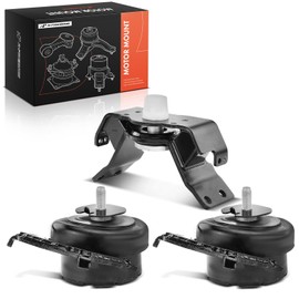 A-Premium 3PCS Engine Motor Mount and Transmission Mount Set Compatible with Toyota Tacoma 2005-2015, 4Runner 2003-2021, FJ Cruiser 2007-2014, 4.0L, 4WD, Replace# 123710P040, 1237131310