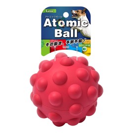 PLATZ PET SUPPLIES & FUN Dog Toy Atomic Ball Large Red