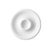 Trend White Egg Cup with Tray