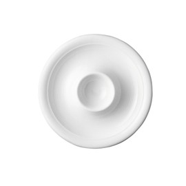 Trend White Egg Cup with Tray