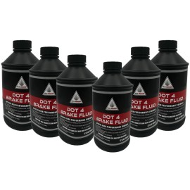 Honda Genuine OEM DOT 4 Brake Fluid 08203-0004 - 6 Pack