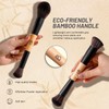 BS-MALL Double-ended Makeup Brush Set With Concealer Brush & Foundation