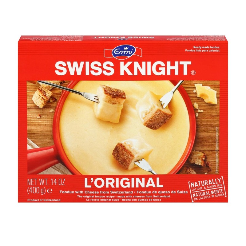 Swiss Knight Cheese Fondue L’Originale, 14 oz | Authentic Swiss
