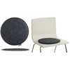 Brandsseller Round Diameter Felt Seat Cushion Chair Cushion Seat Pad