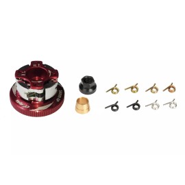 Alpha Plus 4 shoe aluminum clutch kit adjustable Nitro 1/8th buggy truggy LutzRC
