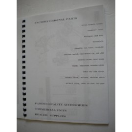 1962 Vespa 125 & 150 Scooter Parts Manual-NEW