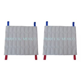 FISIOCEJG Paquete De 2 Compresas Doble Estándar Húmedo Caliente