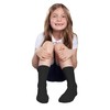 SmartKnitBigKIDS Seamless Sensitivity Socks (Black, Medium)