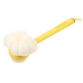 WOONEKY Back Bath Brush Handle Shower Scrubbing Brush for Elderly Bath Back Brush Bathroom Brush Handle