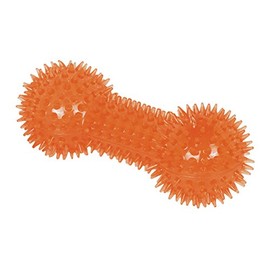 Nobby TPR Noppen Hantel, orange 15 cm, 1 Stück