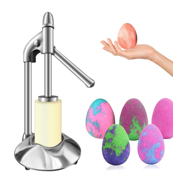 Bath Bombs Press Machine，Dinosaur Egg Bath Bombs Maker,Bath Bomb Mold