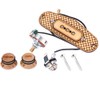 Three String/3 Pole Cigar Box Guitar Pickup for Professionals and