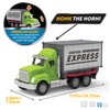 Driven Micro Truck 19 cm with Removable Container, Lights and