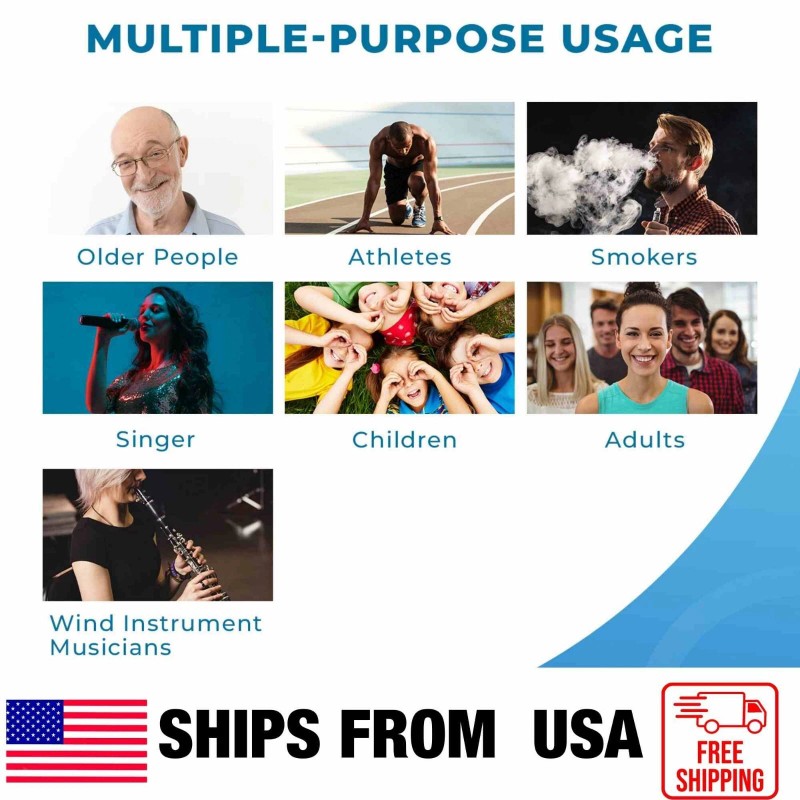 MINALYA Breathing Lung exercise Expander -Mucus Removal Device - Kids