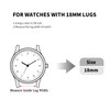 Quick Release Nylon Replacement Watch Strap Fit to Casio F-91W-