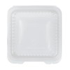 Karat FP-HC99PP-1C 9"x 9" PP Hinged Containers - (Case of