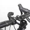 Out-Front Bike Mount, Bike Computer Mount Compatible with Garmin, Black