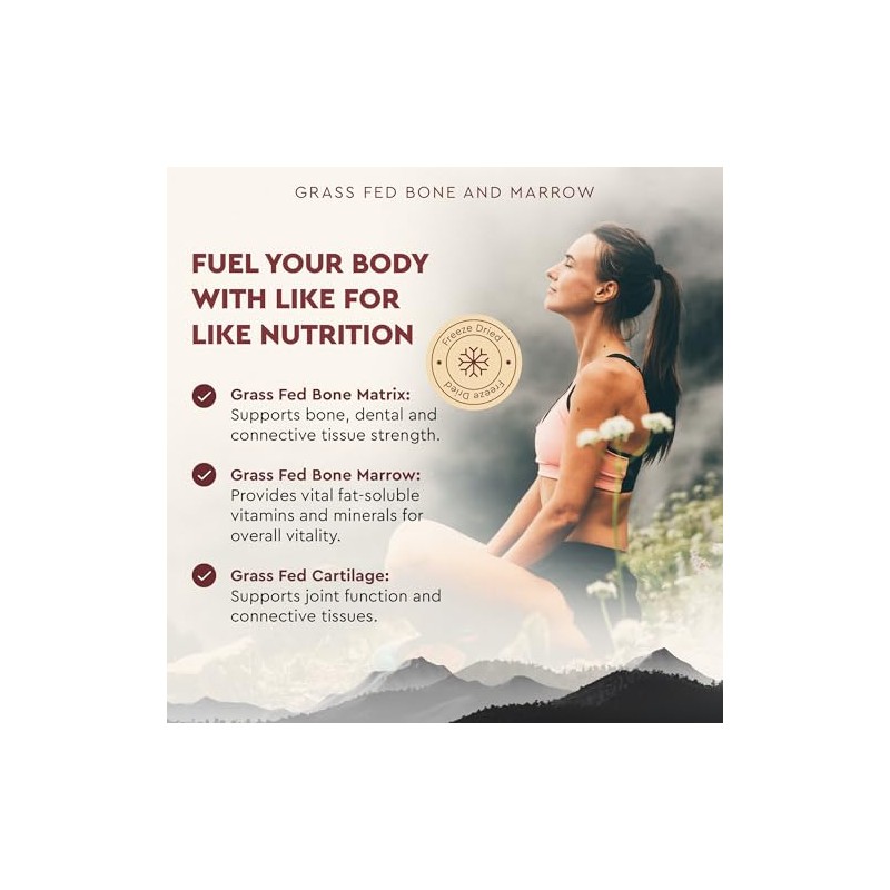 Ancestral Supplements Grass Fed Bone Marrow â€” Whole Bone Extract