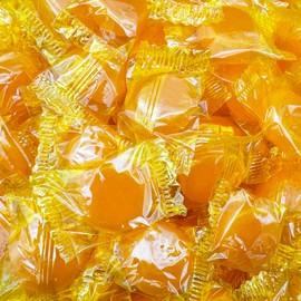 Snackathon Individually Wrapped Bulk Hard Candy Discs (2 Pound, Butterscotch)