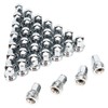 32PCS Wheel Lug Nut (Chrome) of 14x1.5 Lug Nuts Fit
