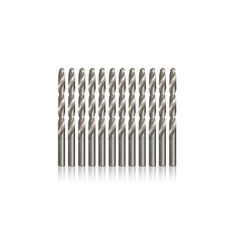 Drill America #31High Speed Steel Bright Finish Drill Bit, (Pack