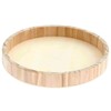 Tablett rund aus Holz 20 cm