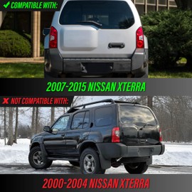 USR 07-15 N50 SUV License Plate Light – Plate Lamps (Left + Right) Pair - Compatible with 2007-2015 Nissan Xterra Sport Utility Vehicle All Models such as S, X, SV, Pro-4X (LED WHITE 6000K UPGRADE)